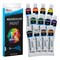 U.S. Art Supply 12-Color Water Colors Paint Set, 12ml Professional Watercolor Tubes, Vibrant Pigments - Water Colors Paint Adult Set for Artists